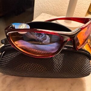 Red frame  Sport Sunglasses tifosi polycarbonate